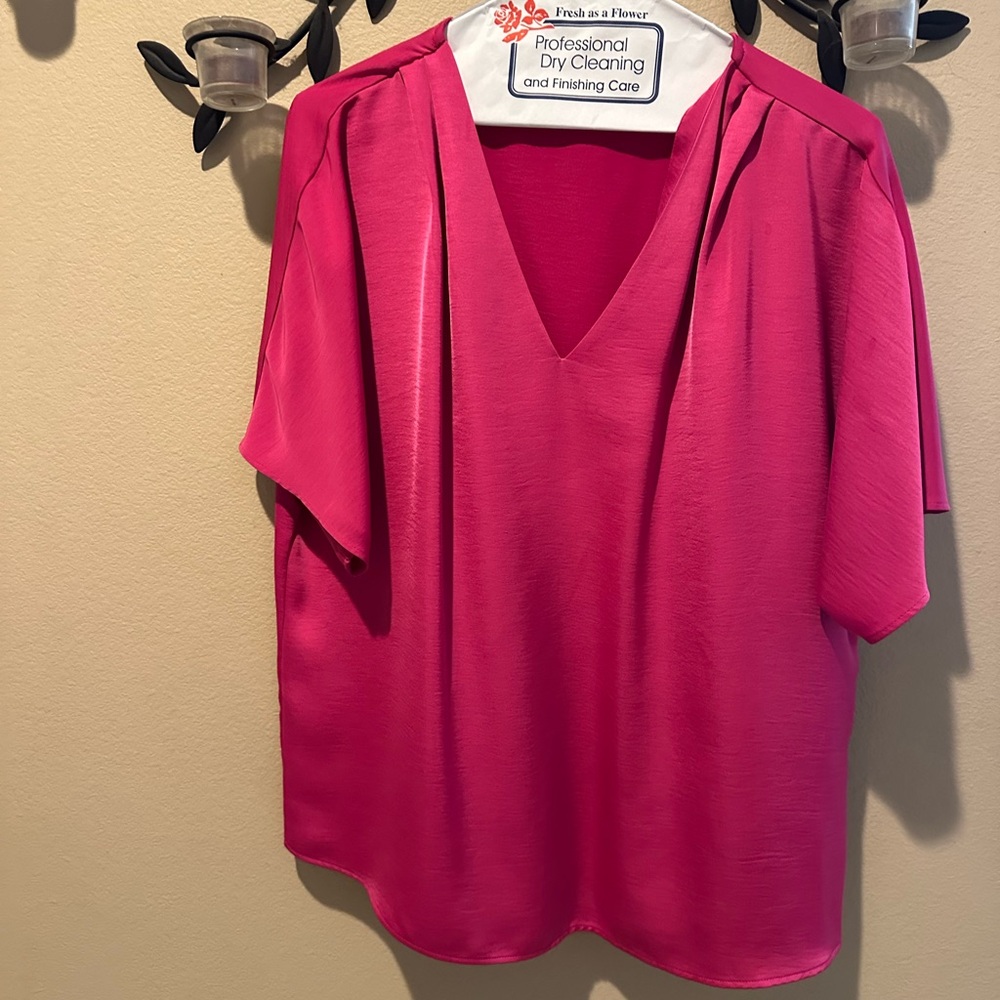 Bar III Vibrant Pink Blouse